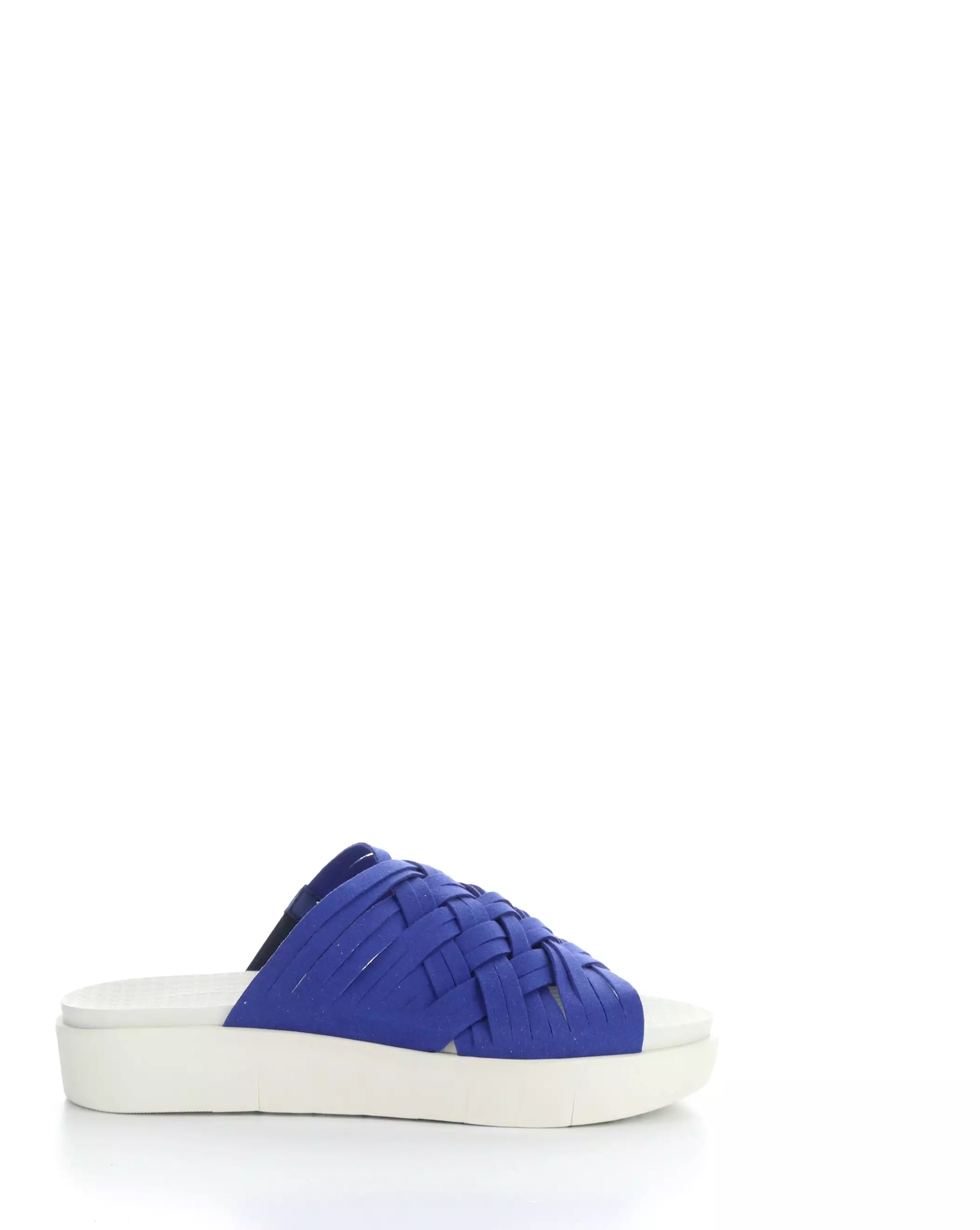 Blue Slip-on Sandals: Elevated Style