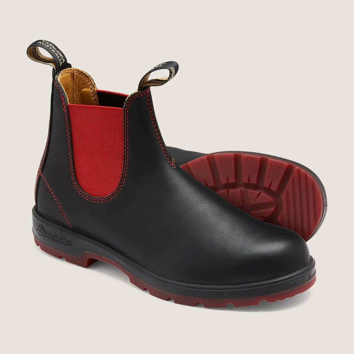 Blundstone Women's 1316 Black/Red - Classic Style