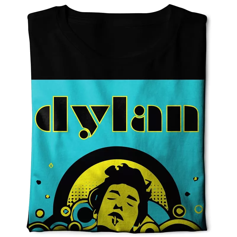 Bob Dylan Black T-shirt - Digital Graphics Basics