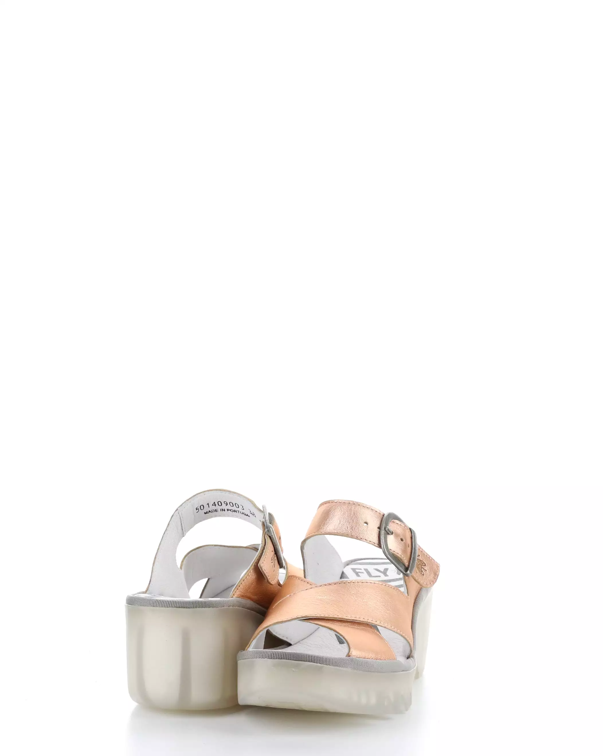 BOCY409FLY 003 BLUSH GOLD Slide Sandals