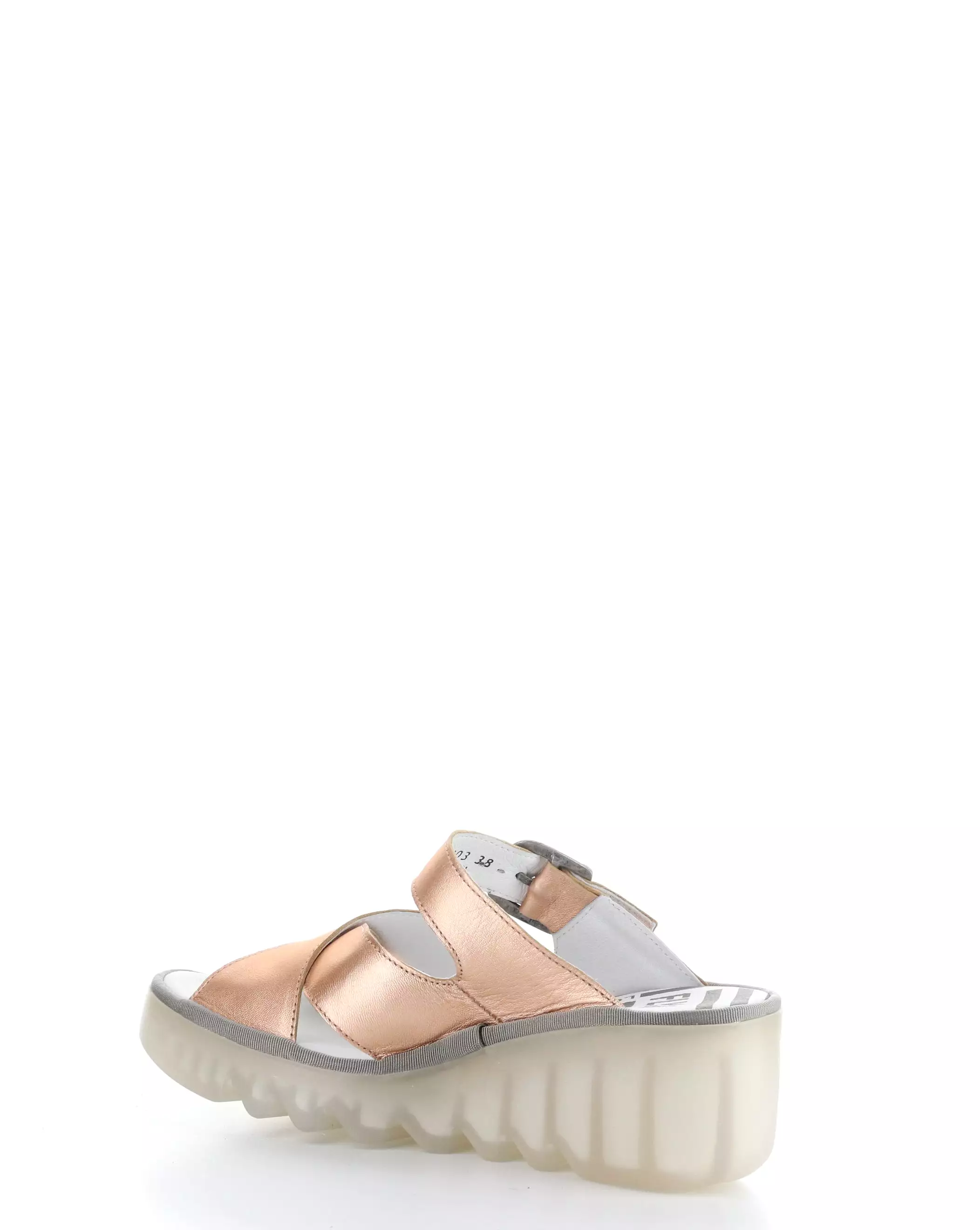 BOCY409FLY 003 BLUSH GOLD Slide Sandals