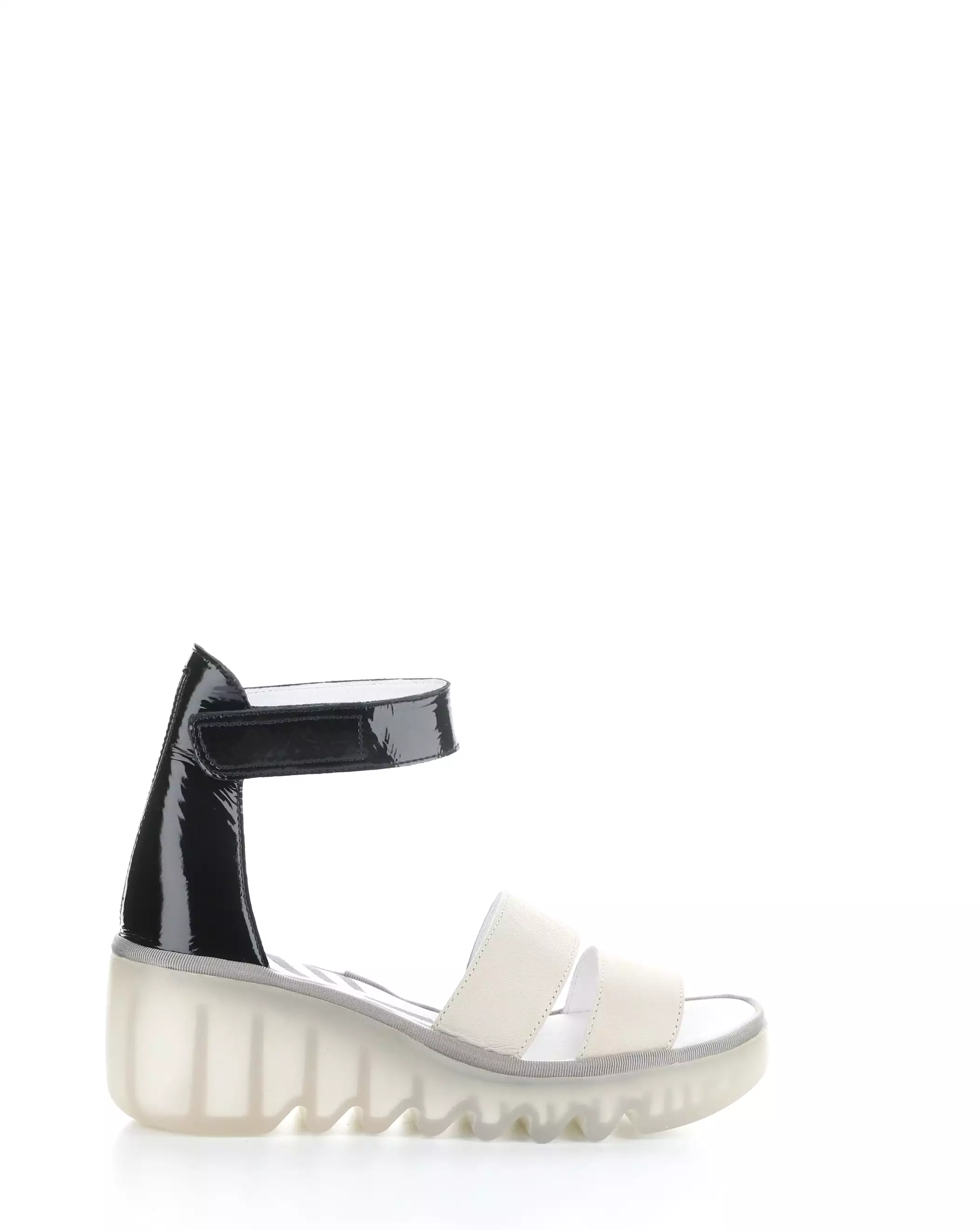 BONO290FLY 010 CLOUD/BLACK Adjustable Sandals