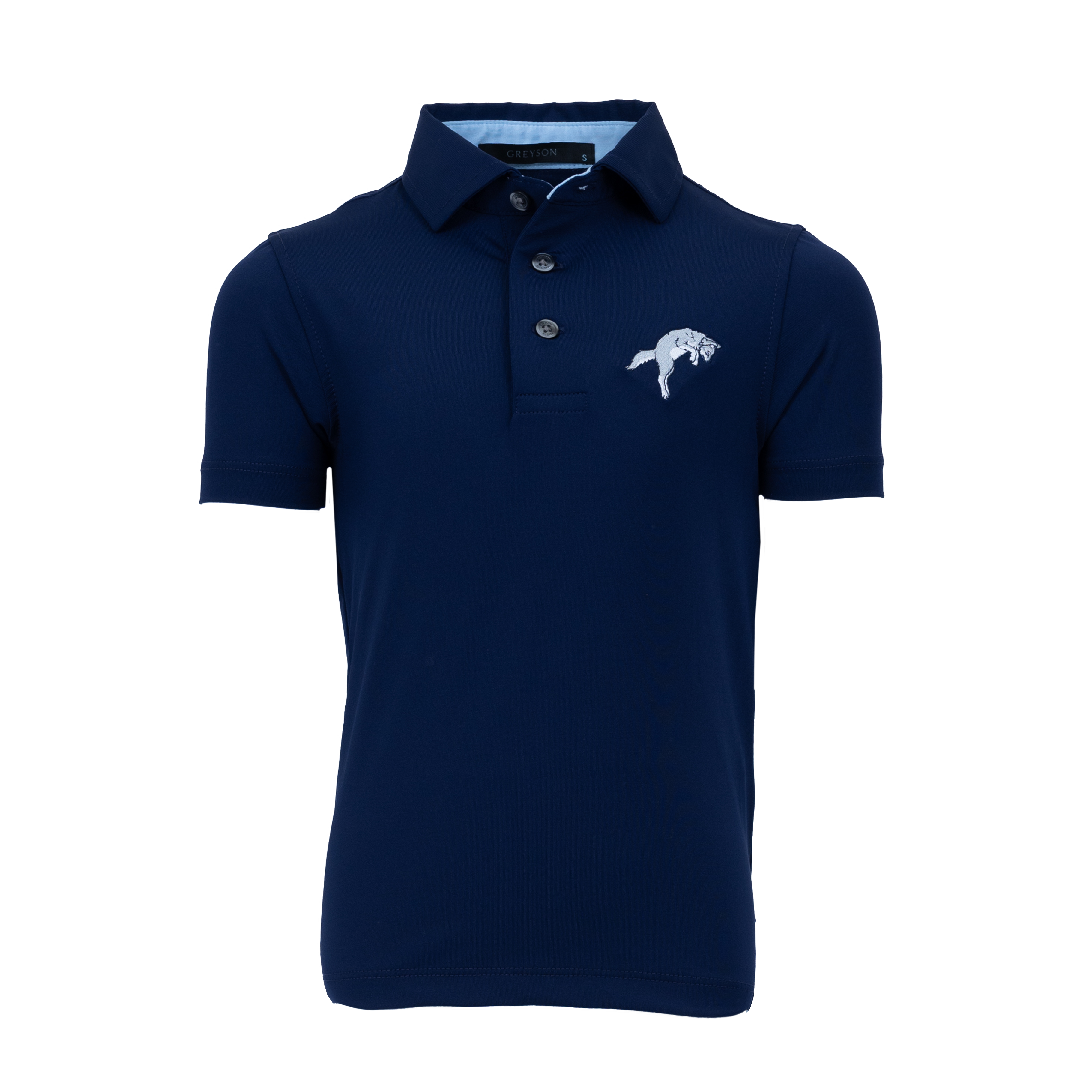 Boy's Tala Wolf Pouncing Polo