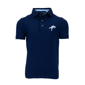 Boy's Tala Wolf Pouncing Polo