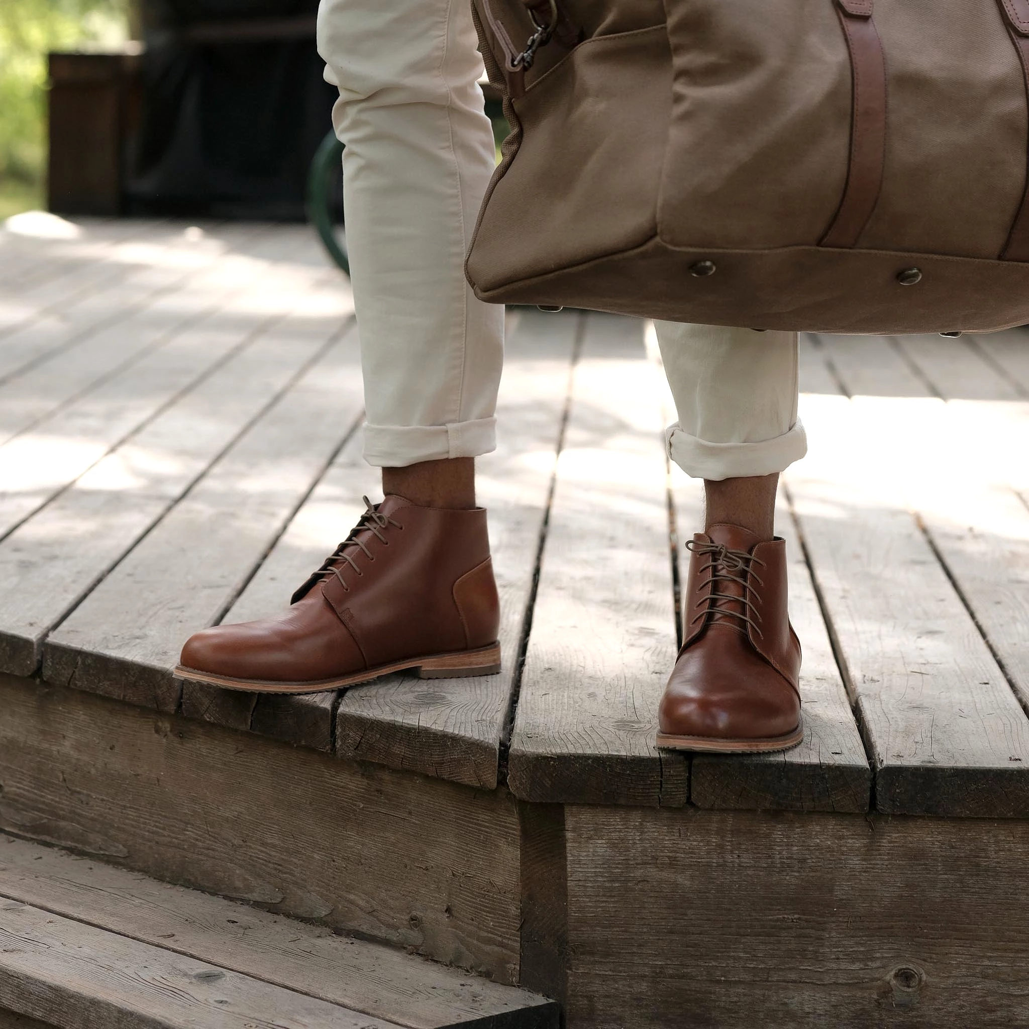 Brandy Chukka Boot