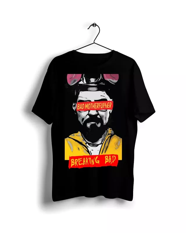 Breaking Bad collection black T-shirt - Digital Graphics Basic - Bad Mother Fu*$kers - Buy now!