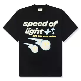 Broken Planet Speed of Light T Shirt Midnight Black