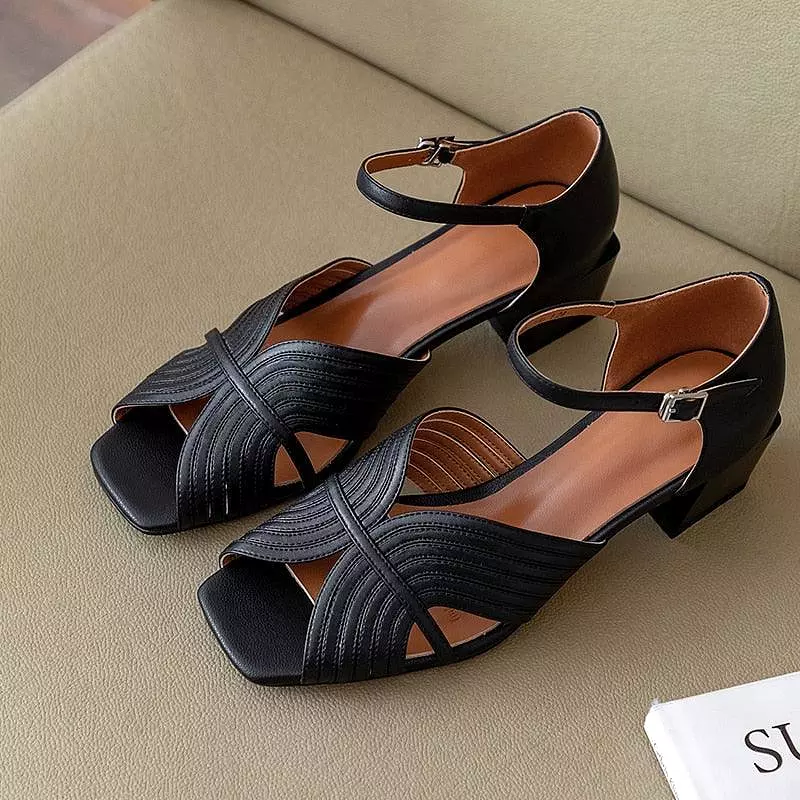 Buckle Strap Sandals