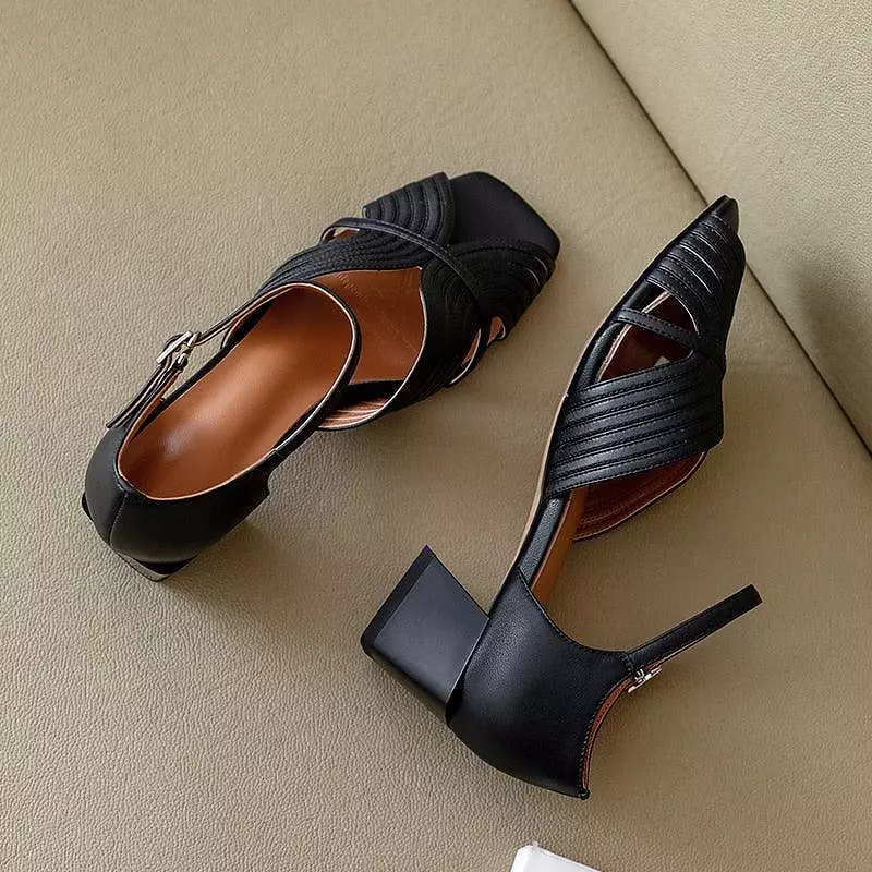 Buckle Strap Sandals