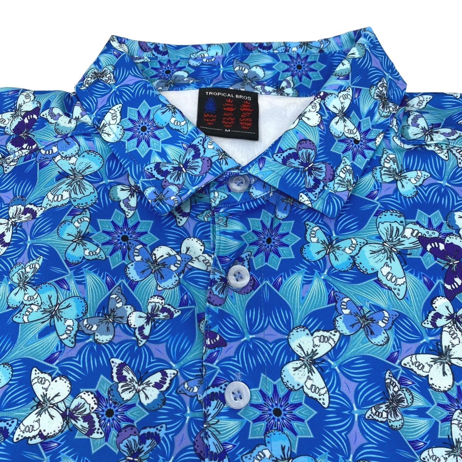 Butterfly Paradise Polo Shirt - Daily Wear