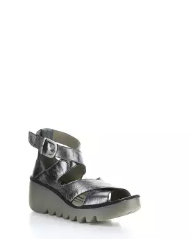 BYRE410FLY Graphite Velcro Sandals