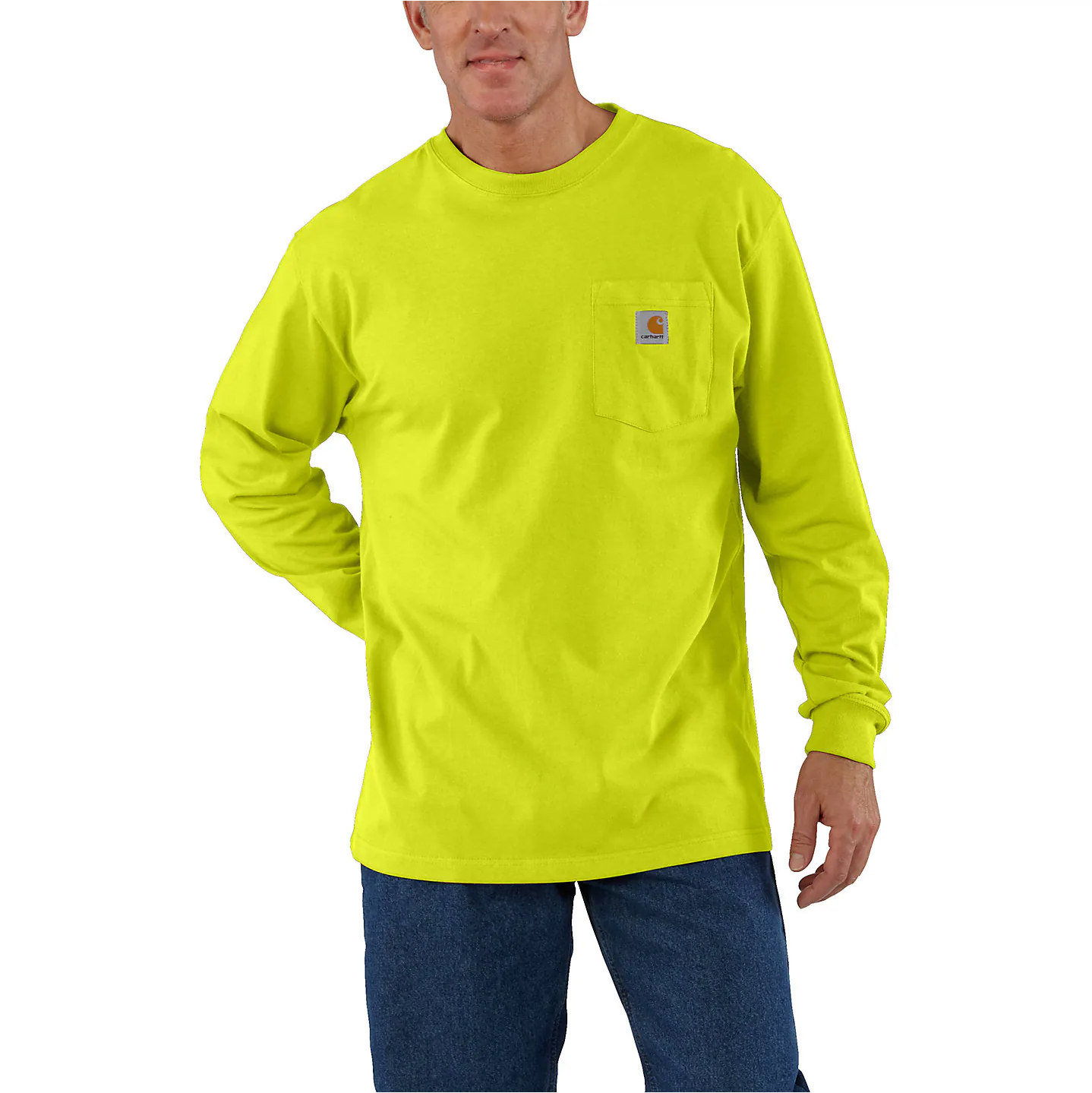 Carhartt Pocket Long Sleeve Workwear T-Shirt