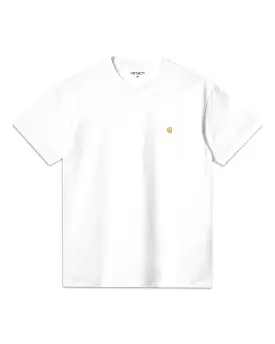 Carhartt Wip Chase Shirt White Gold