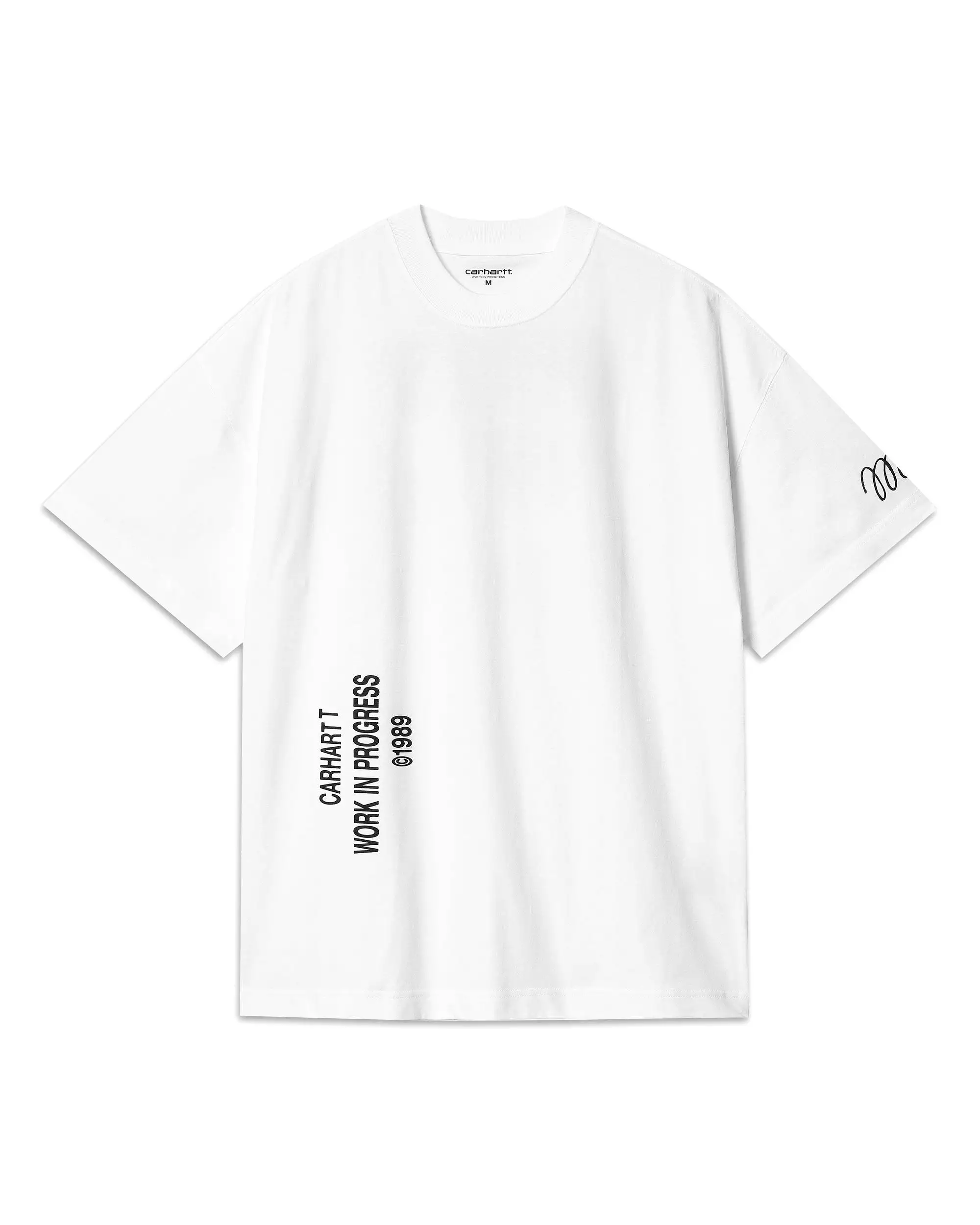 Carhartt Wip White Signature T-shirt