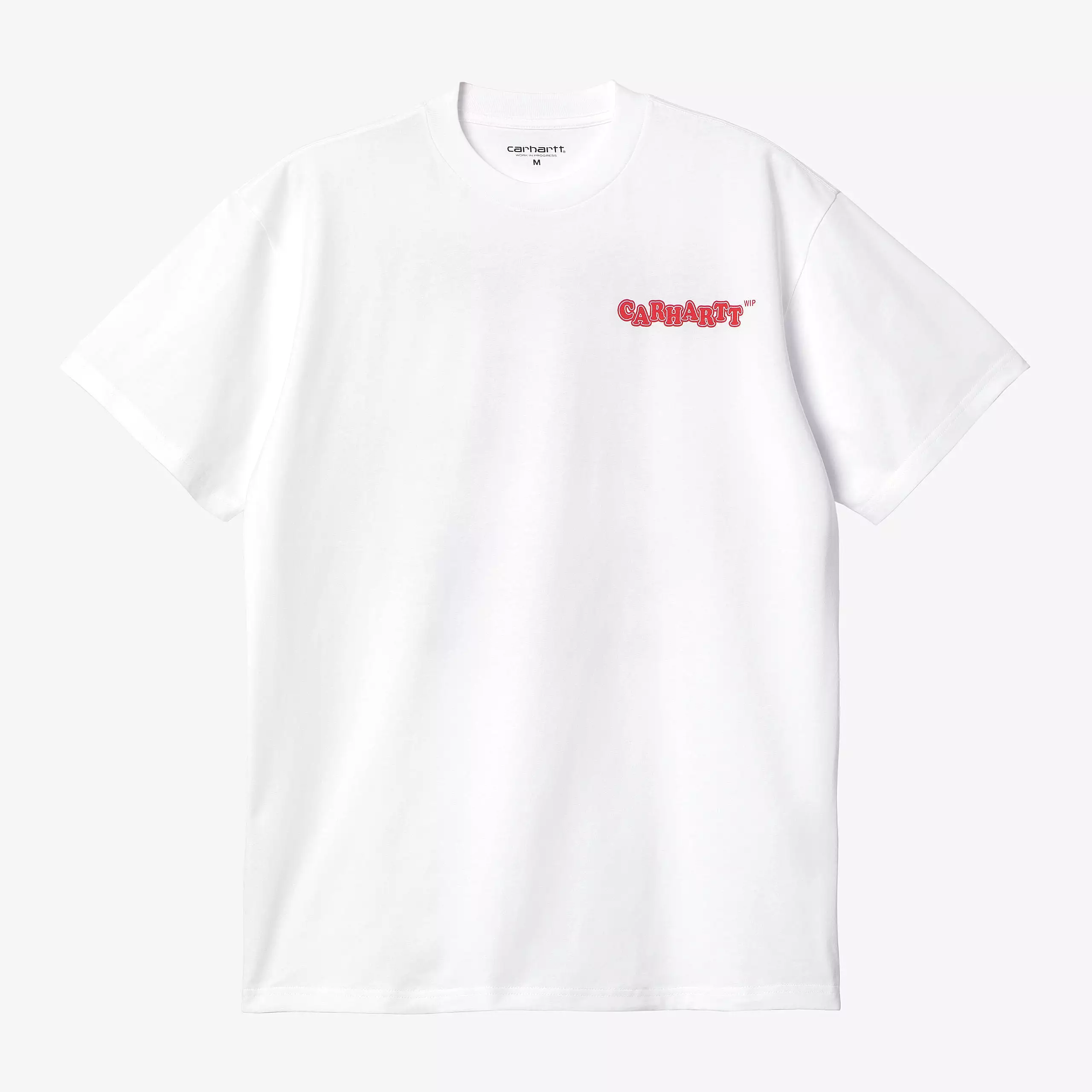 Carhartt WIP White/Red Fast Food Tee