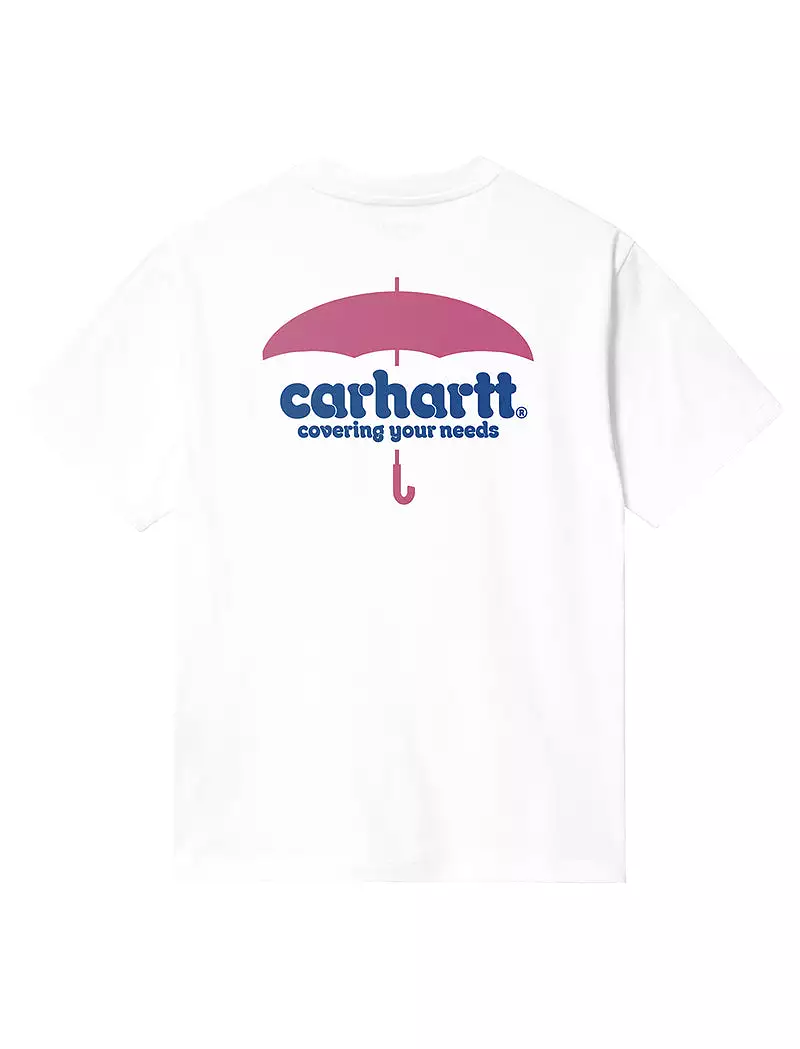 Carhartt WIP Women's Short Sleeve Cover T-Shirt - White