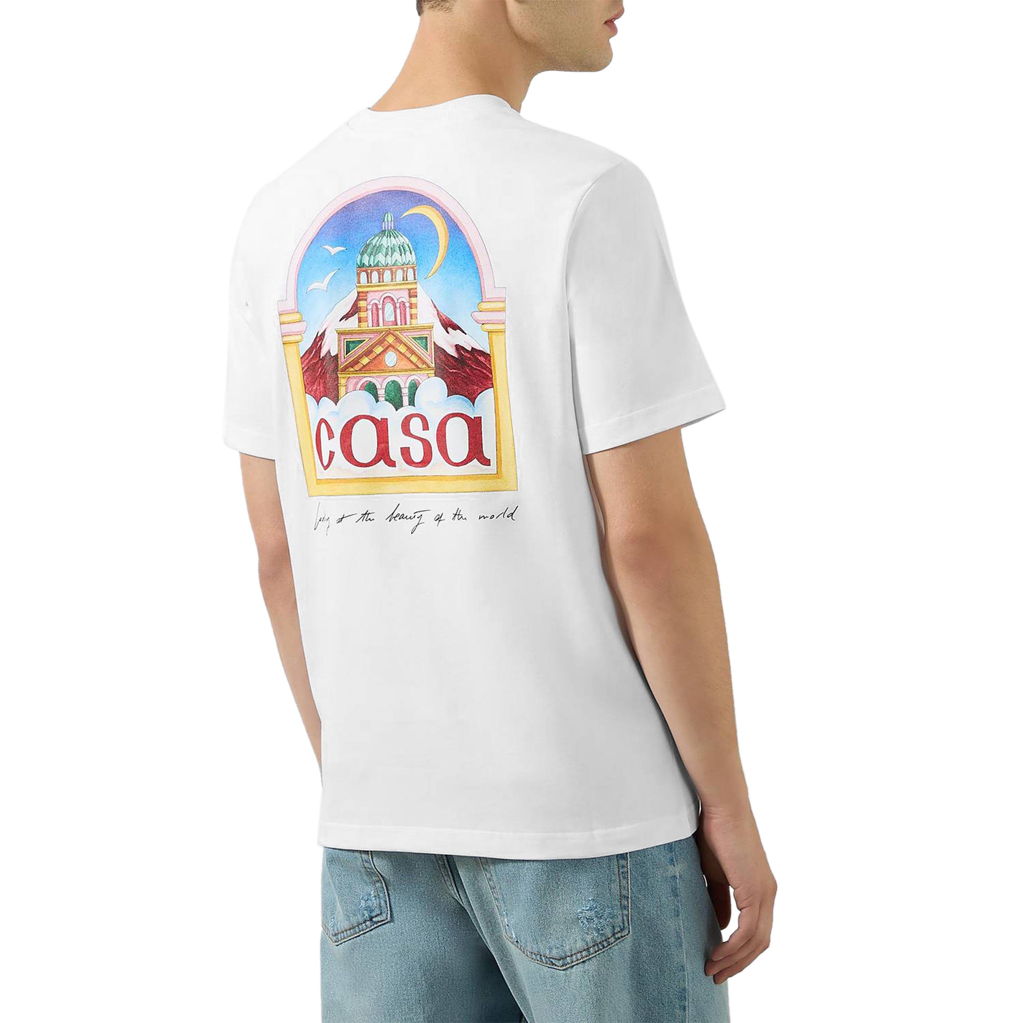 Casablanca Arch View T Shirt - White