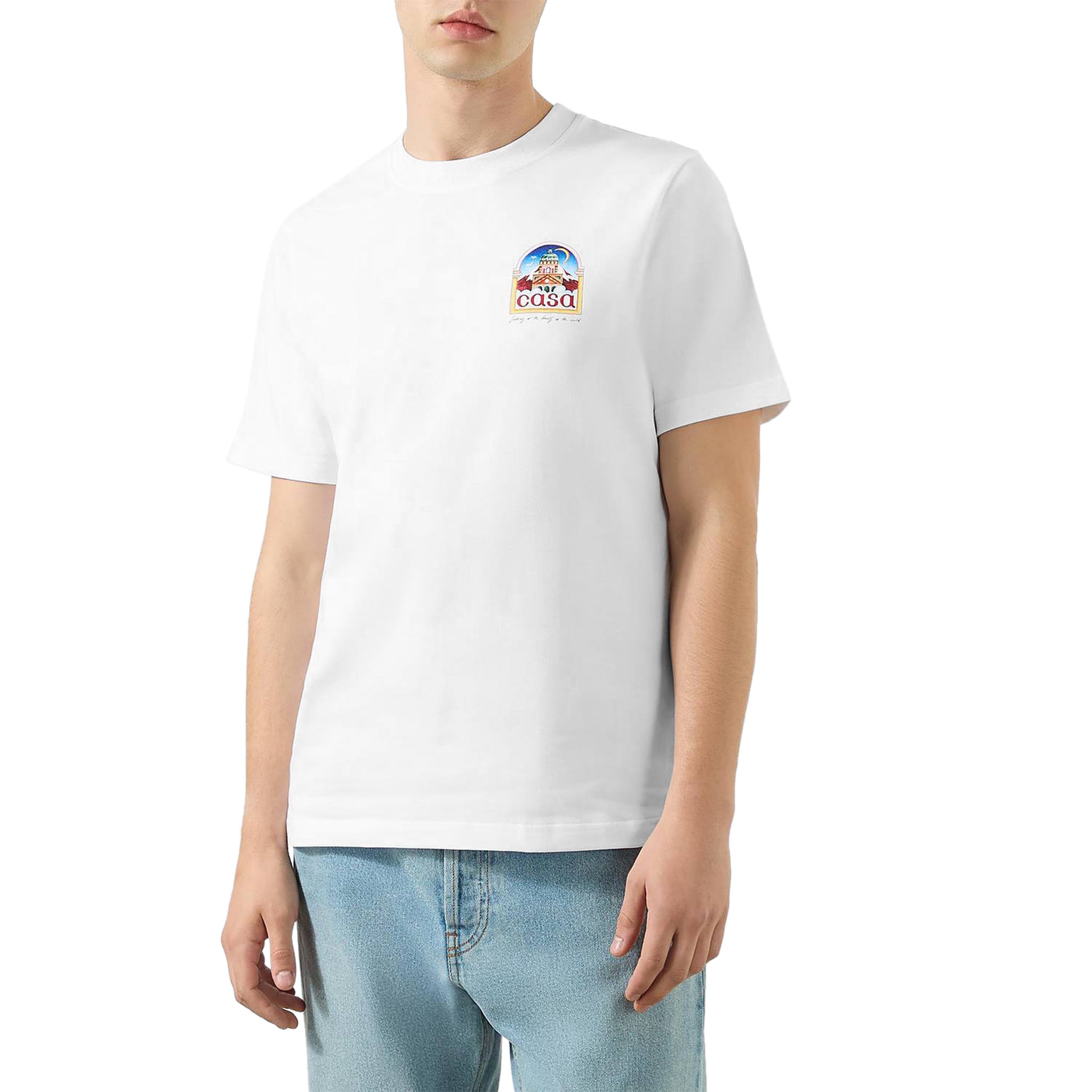 Casablanca Arch View T Shirt - White