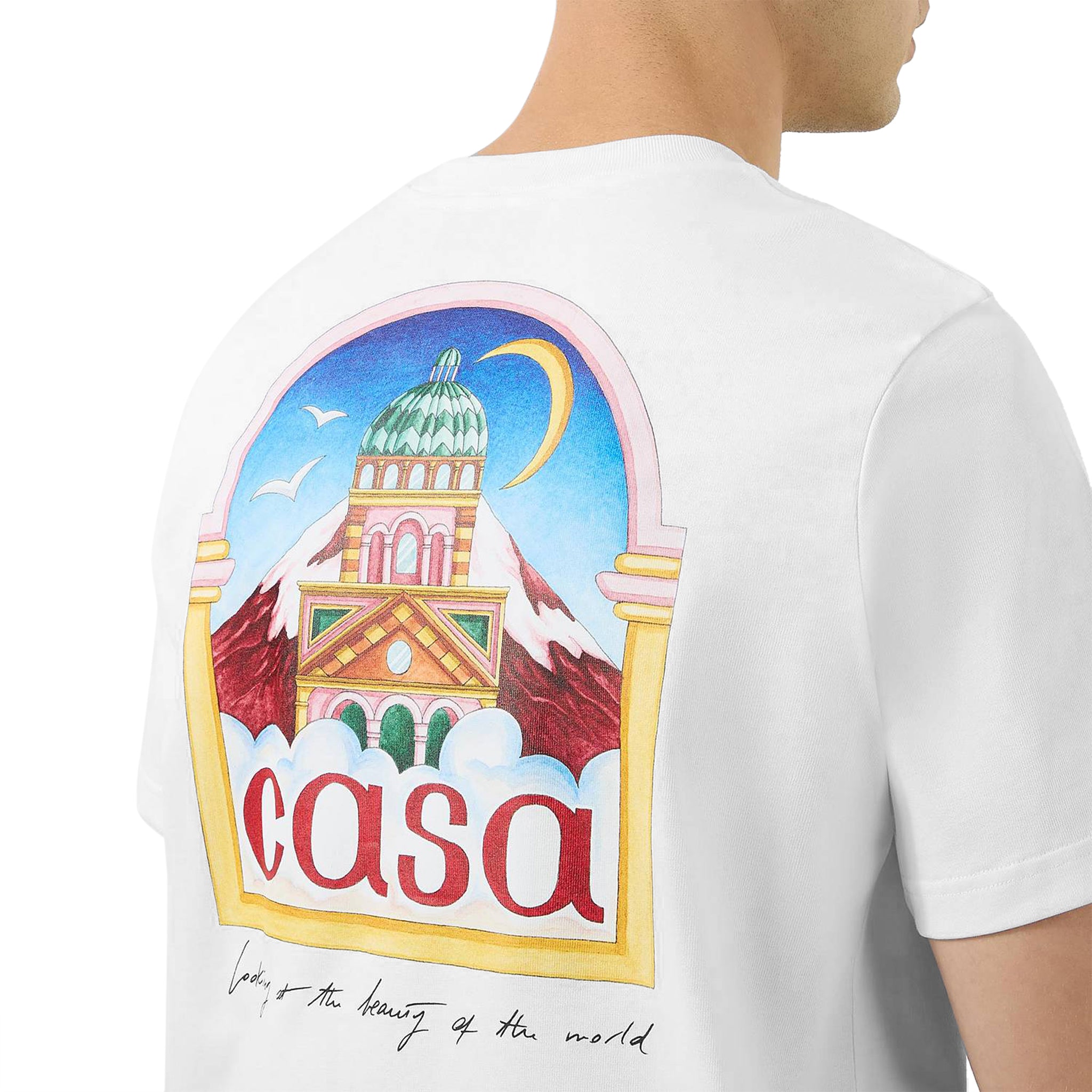 Casablanca Arch View T Shirt - White