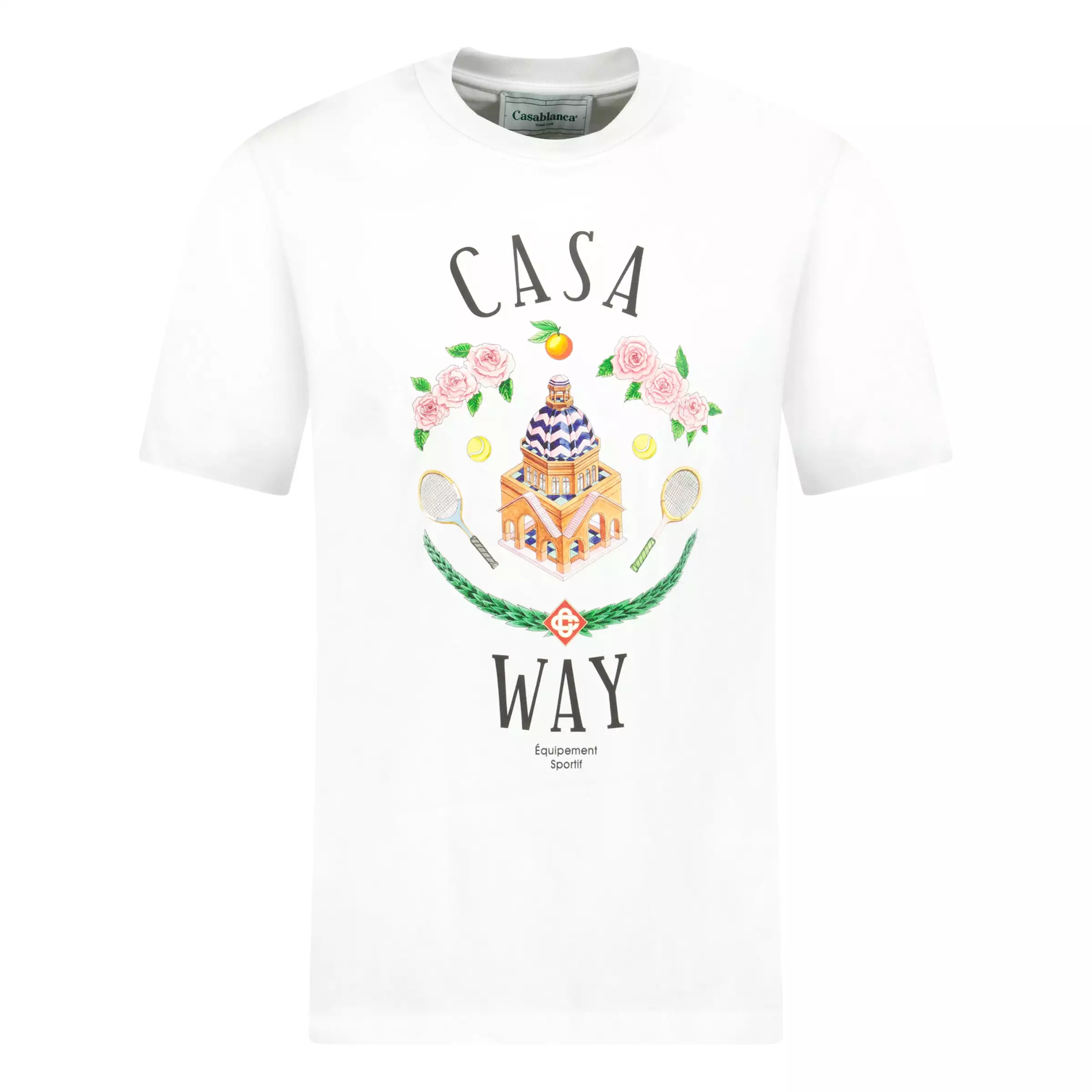 Casablanca Casa Way T-Shirt White