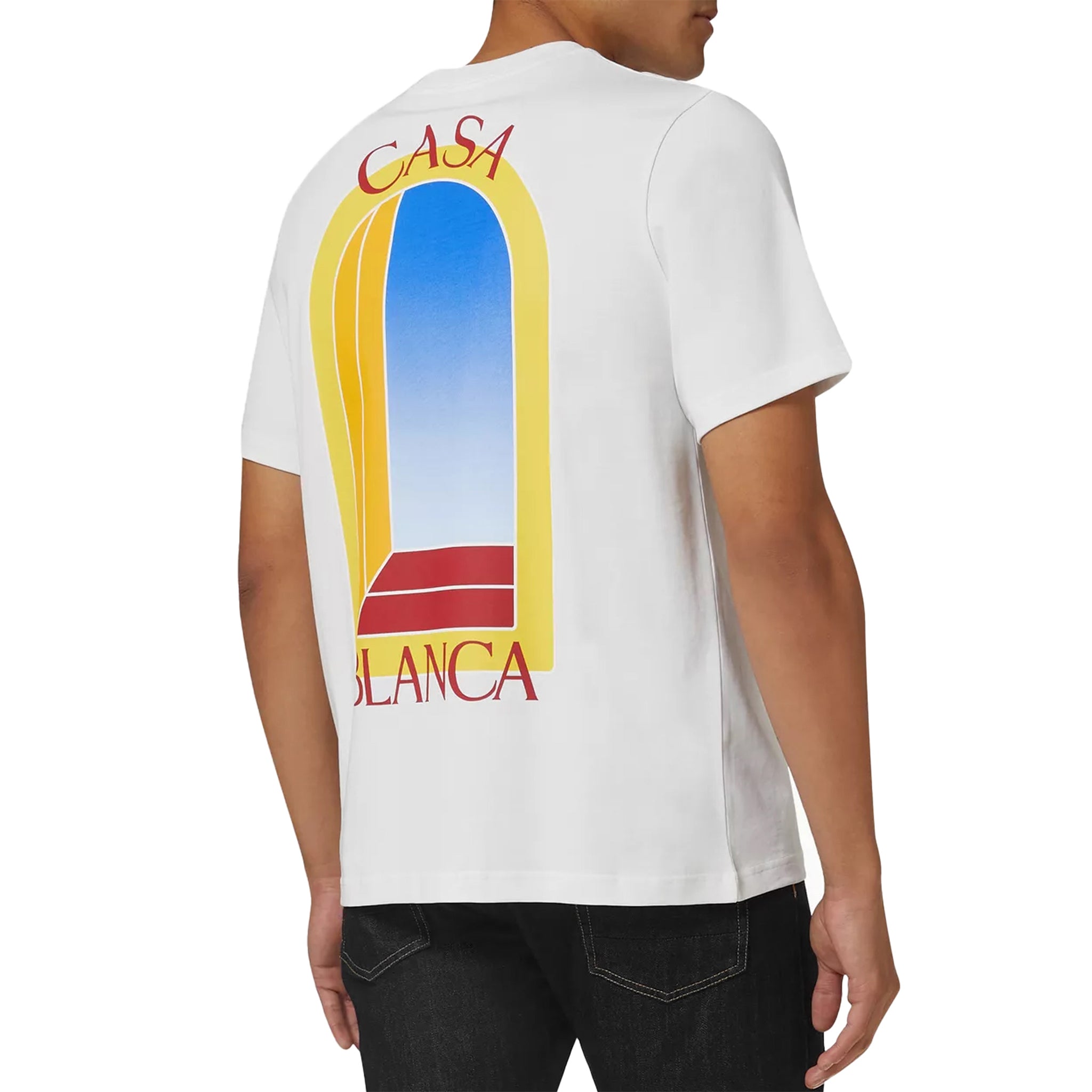 Casablanca Night Arch White T-Shirt