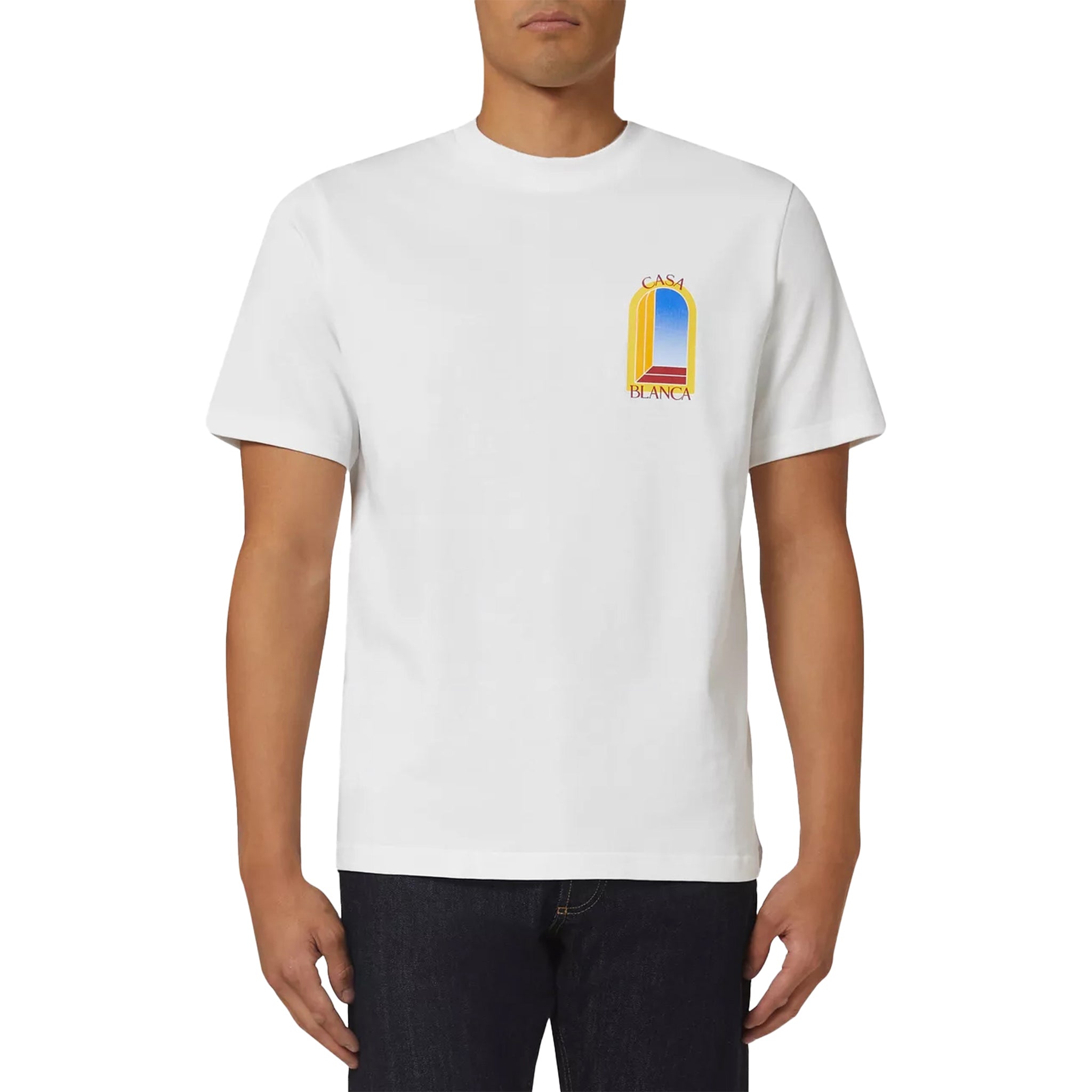 Casablanca Night Arch White T-Shirt