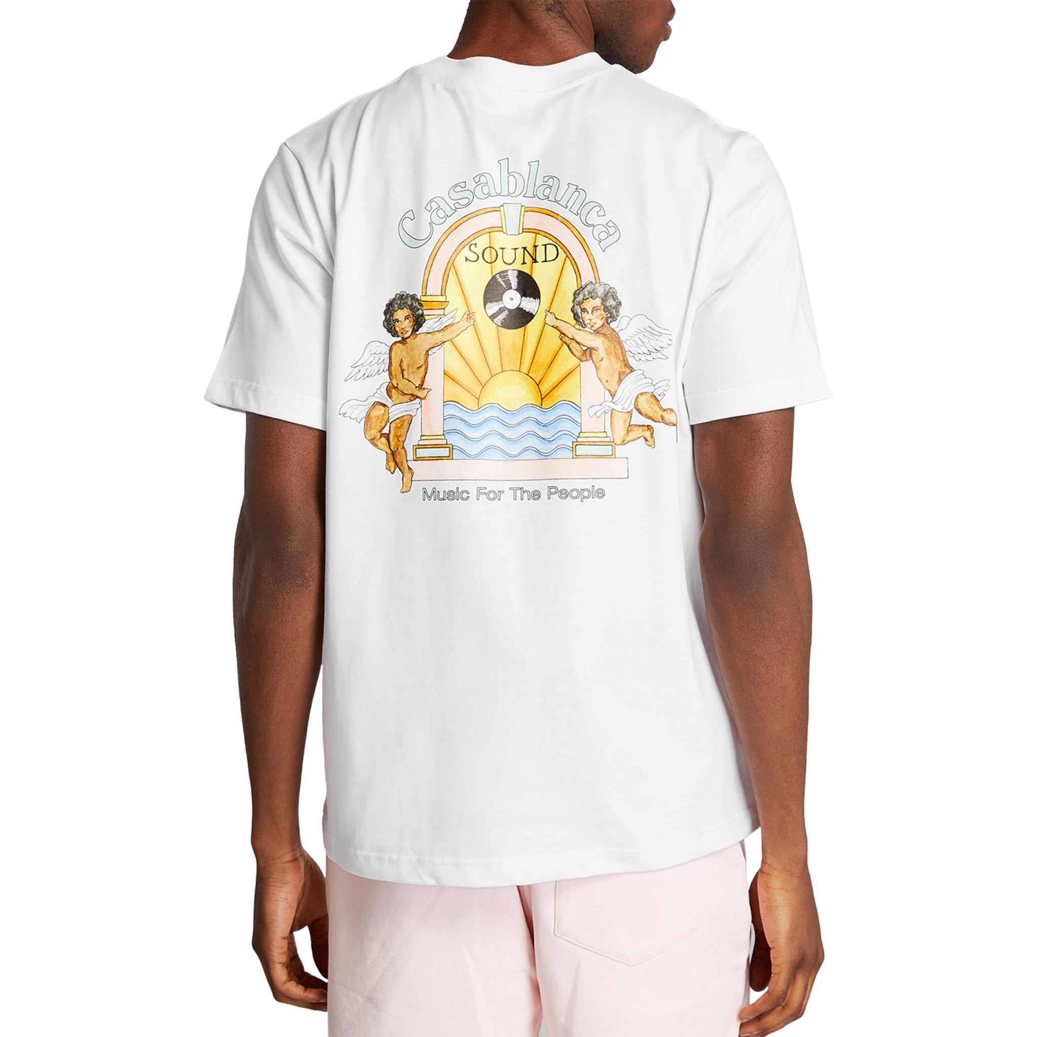 Casablanca Studio De Musique White T-Shirt