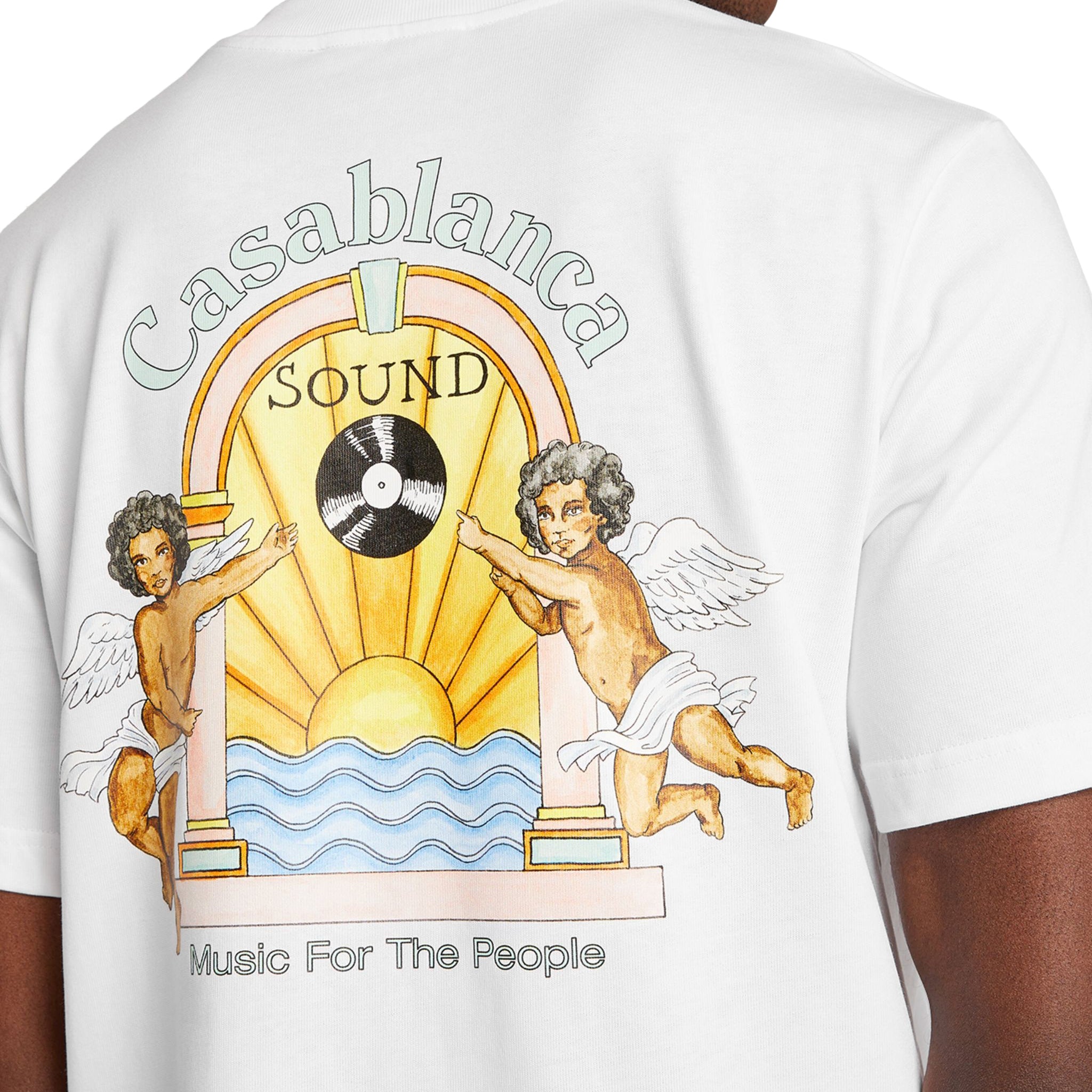 Casablanca Studio De Musique White T-Shirt