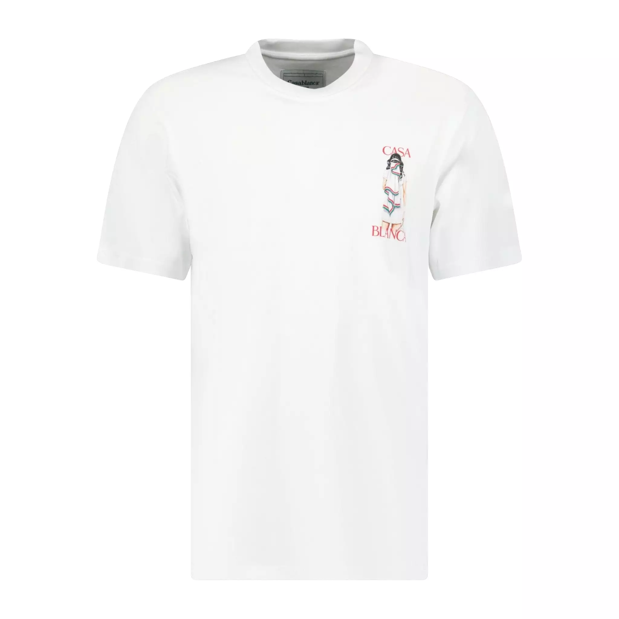 Casablanca tennis girl t-shirt (white)