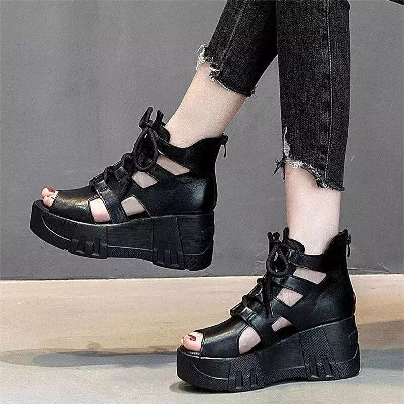 Casual wedge sandals