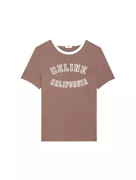 Celine California Retro T-Shirt - Cotton Jersey | 70s Style