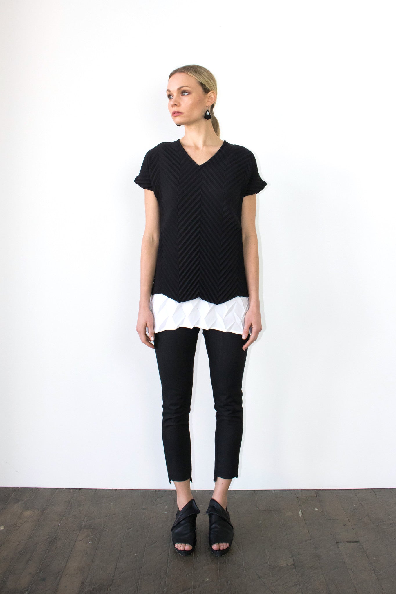 Chevron Black T-Shirt