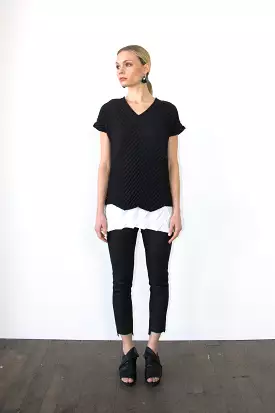 Chevron Black T-Shirt