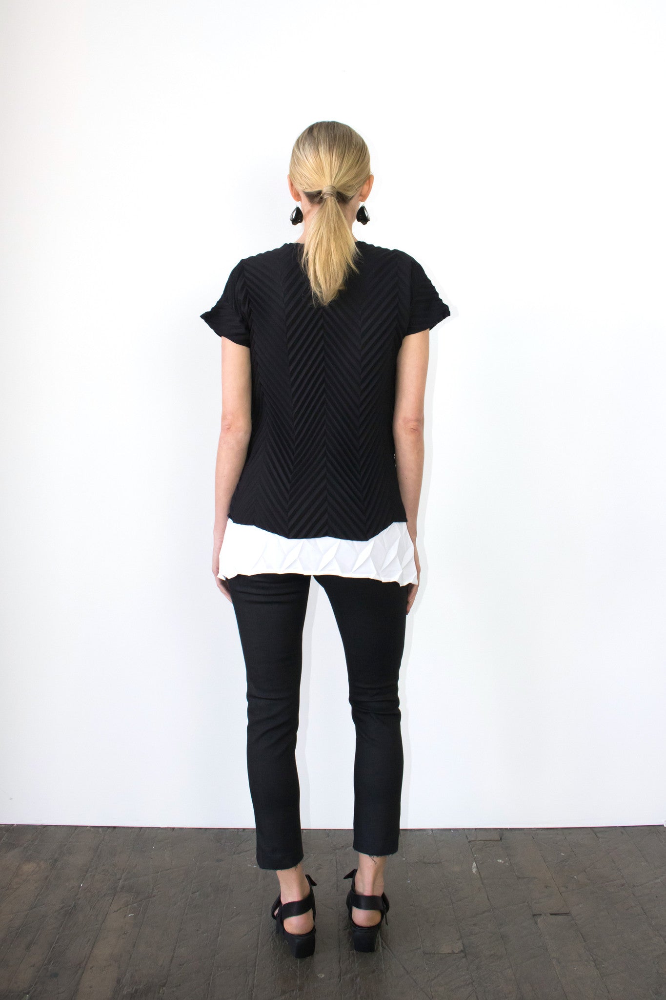 Chevron Black T-Shirt