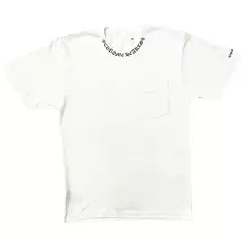 Chrome Heart Neck Logo Sleeve White T-Shirt