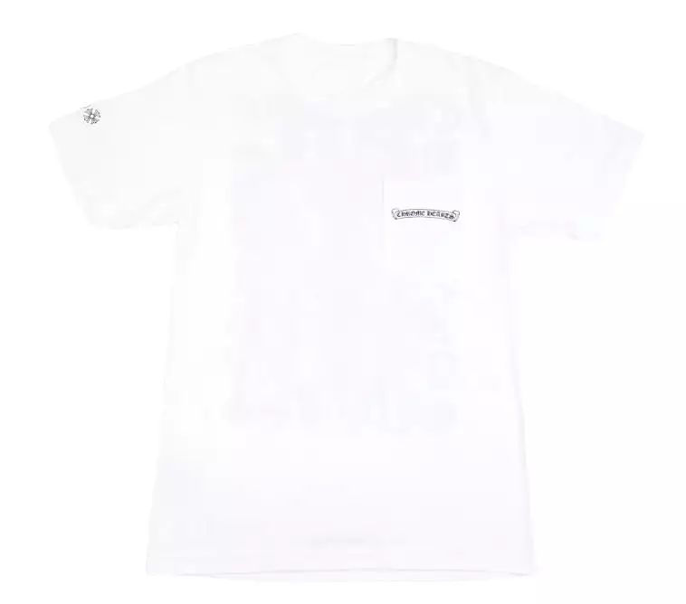 Chrome Hearts Eye Chart Dagger T-Shirt White - Buy Now