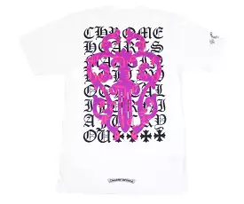 Chrome Hearts Eye Chart Dagger T-Shirt White - Buy Now