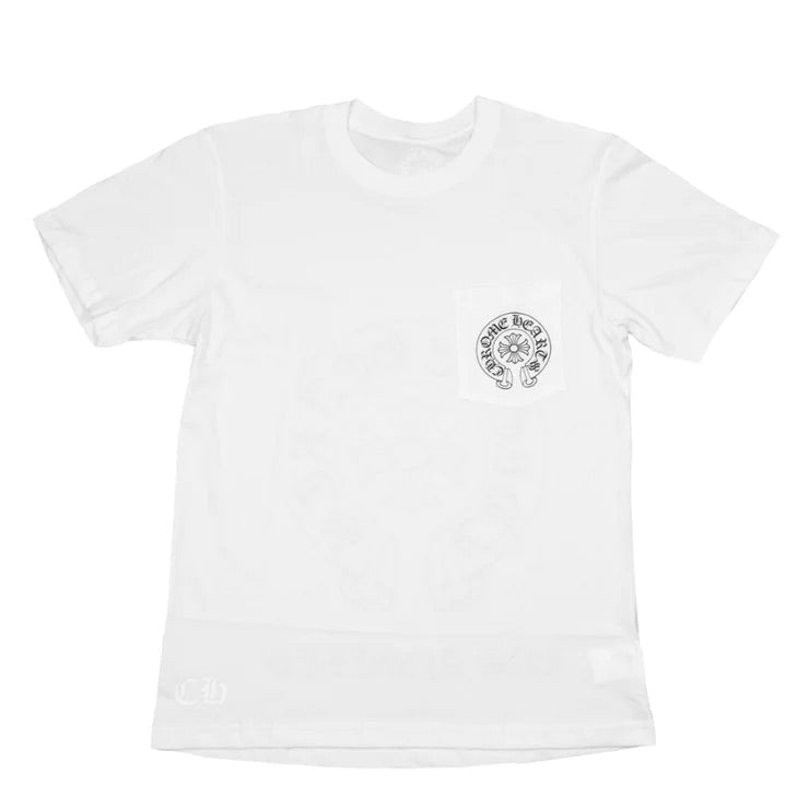 CHROME HEARTS LA WHITE POCKET T-SHIRT