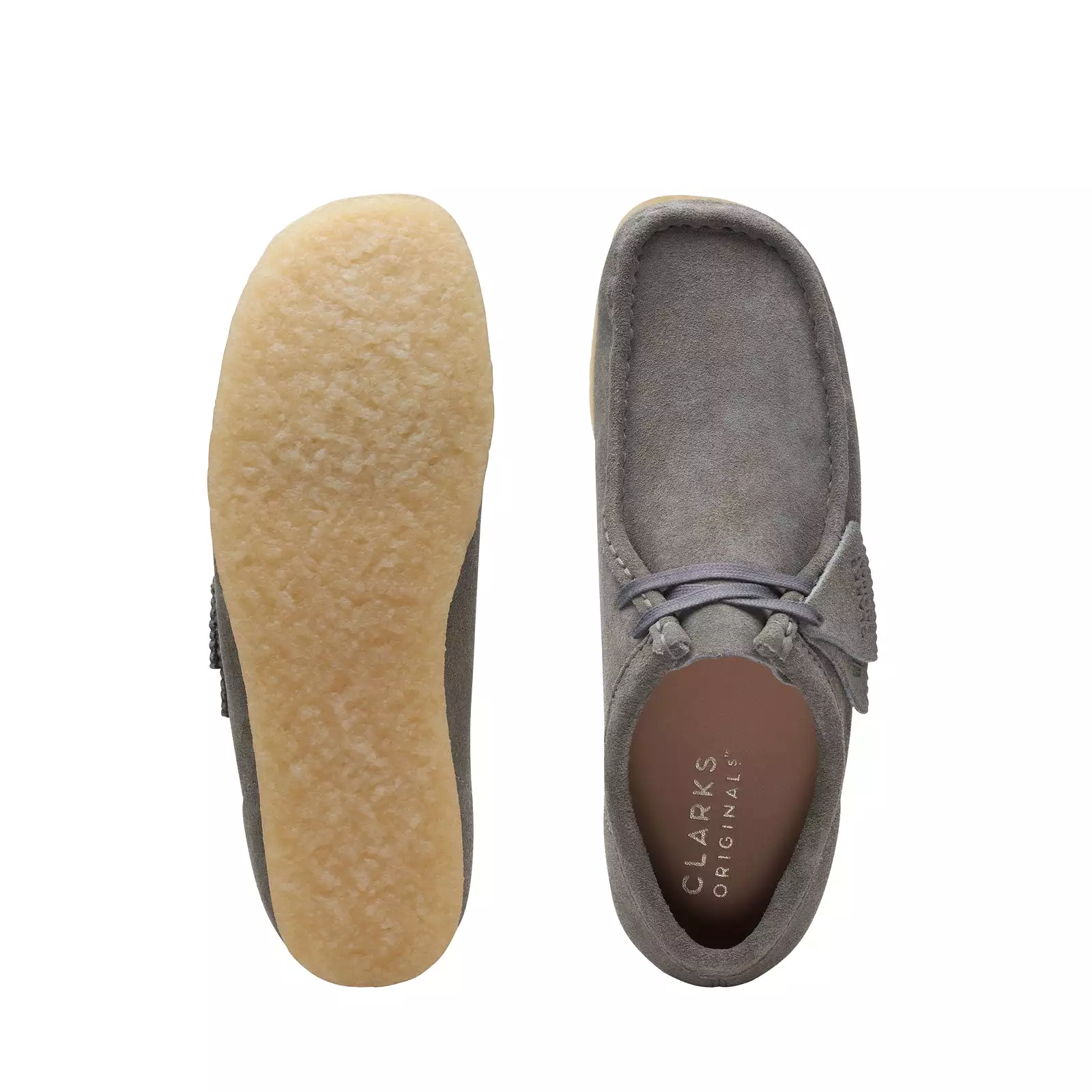 Clarks Wallabee 70535 Gray Suede