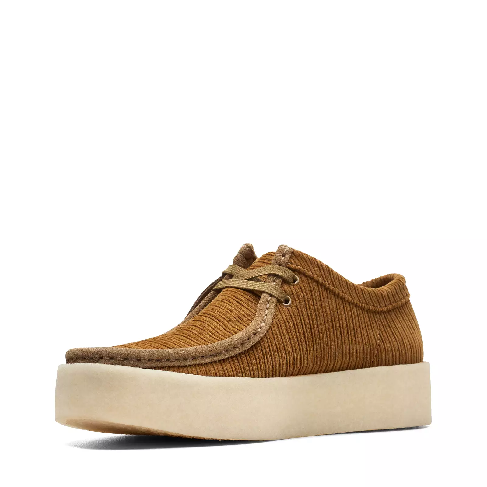 Clarks Wallabee Cup 74040 in Tan Cord