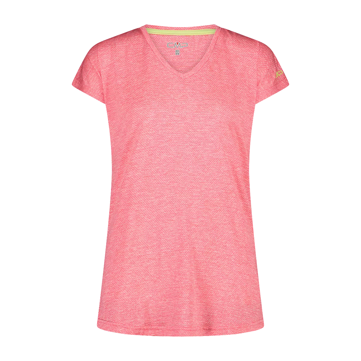 CMP light scollo V melange trekking t-shirt for women