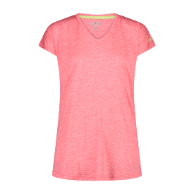 CMP light scollo V melange trekking t-shirt for women