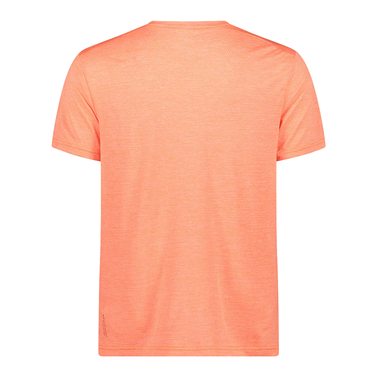 CMP T-shirt for men in light melange stretch fabric perfect for trekking.