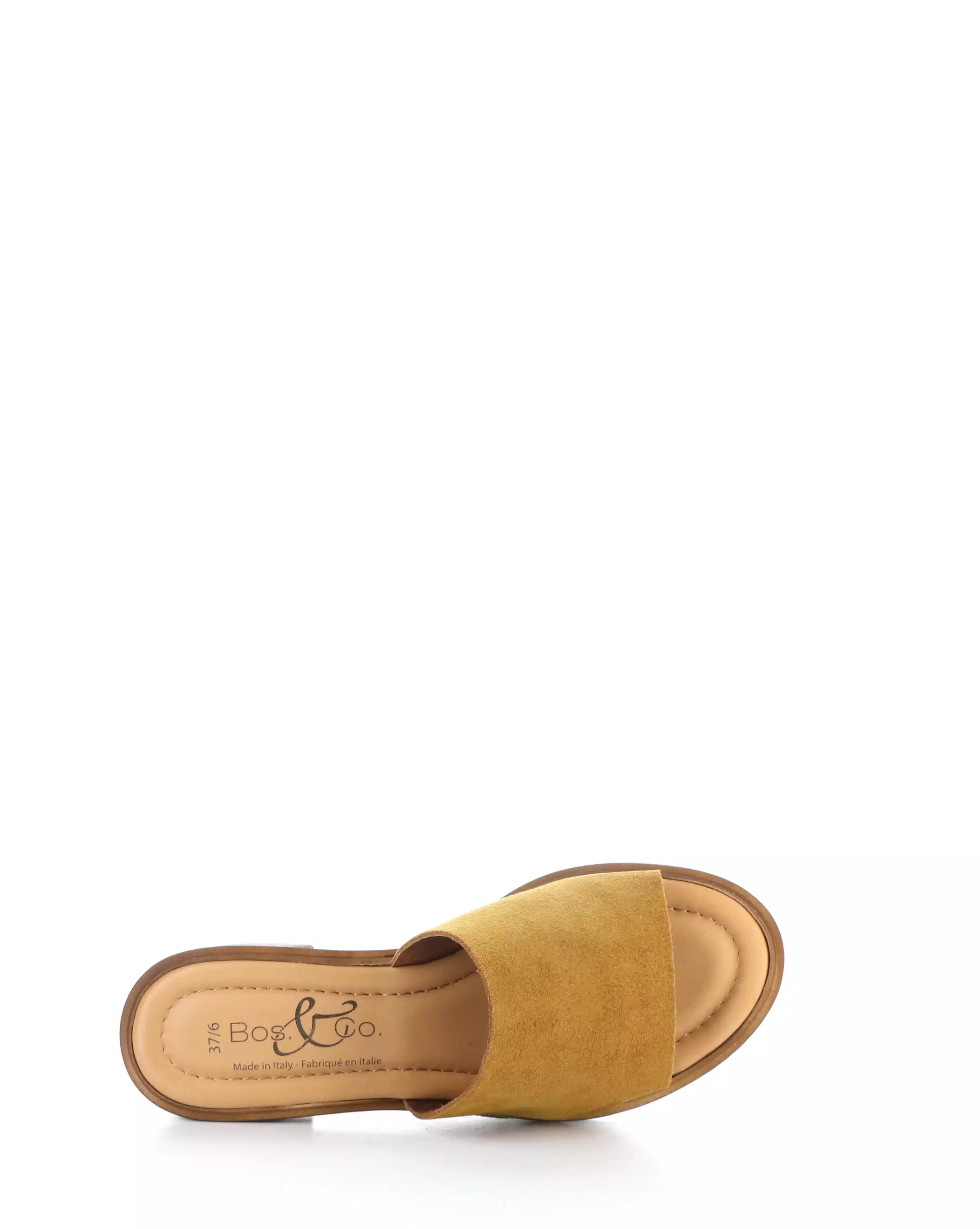 Cognac Slip-on Sandals - WANDA