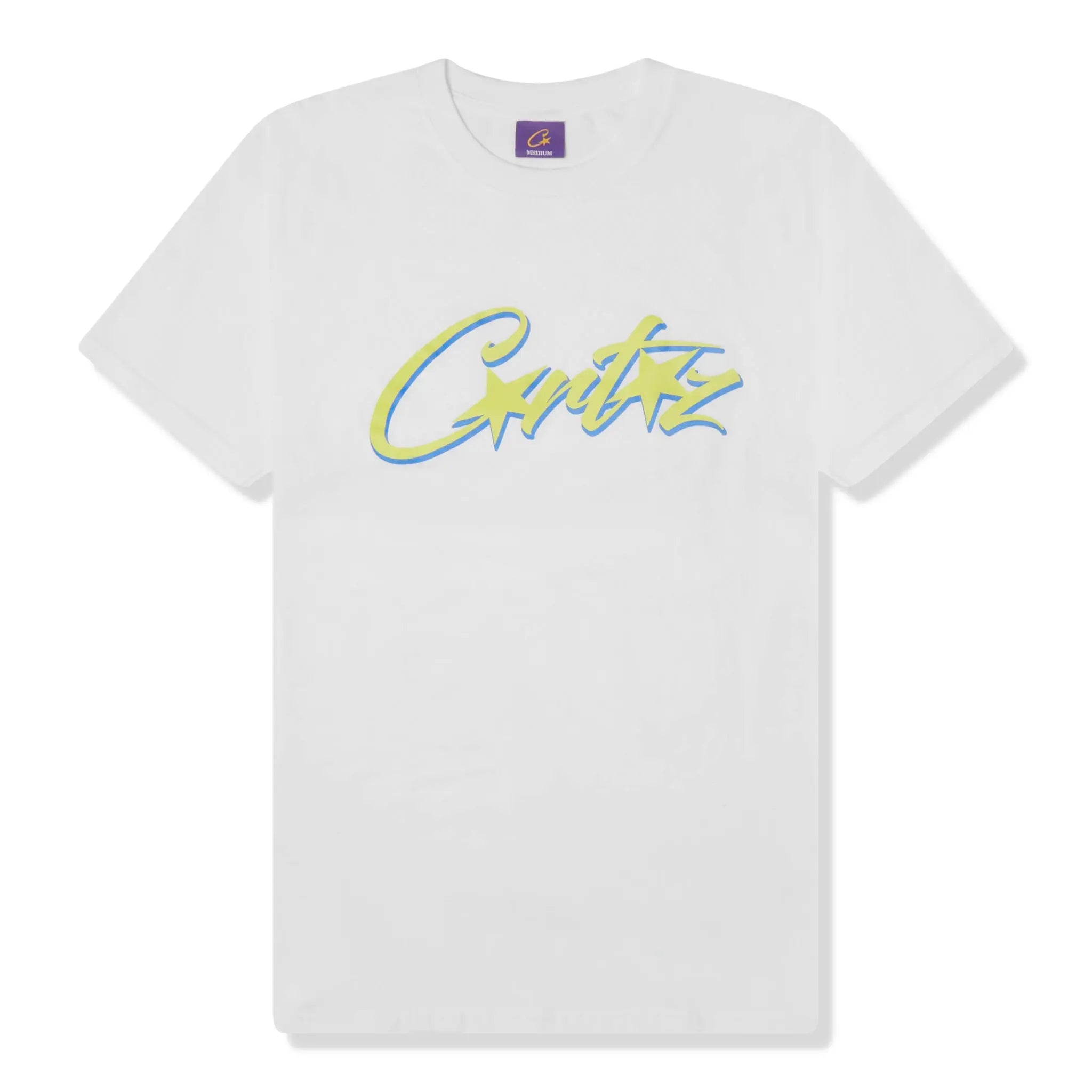 Corteiz Allstarz White Blue Shirt