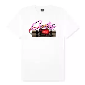 Corteiz White T-Shirt - No Time for Love