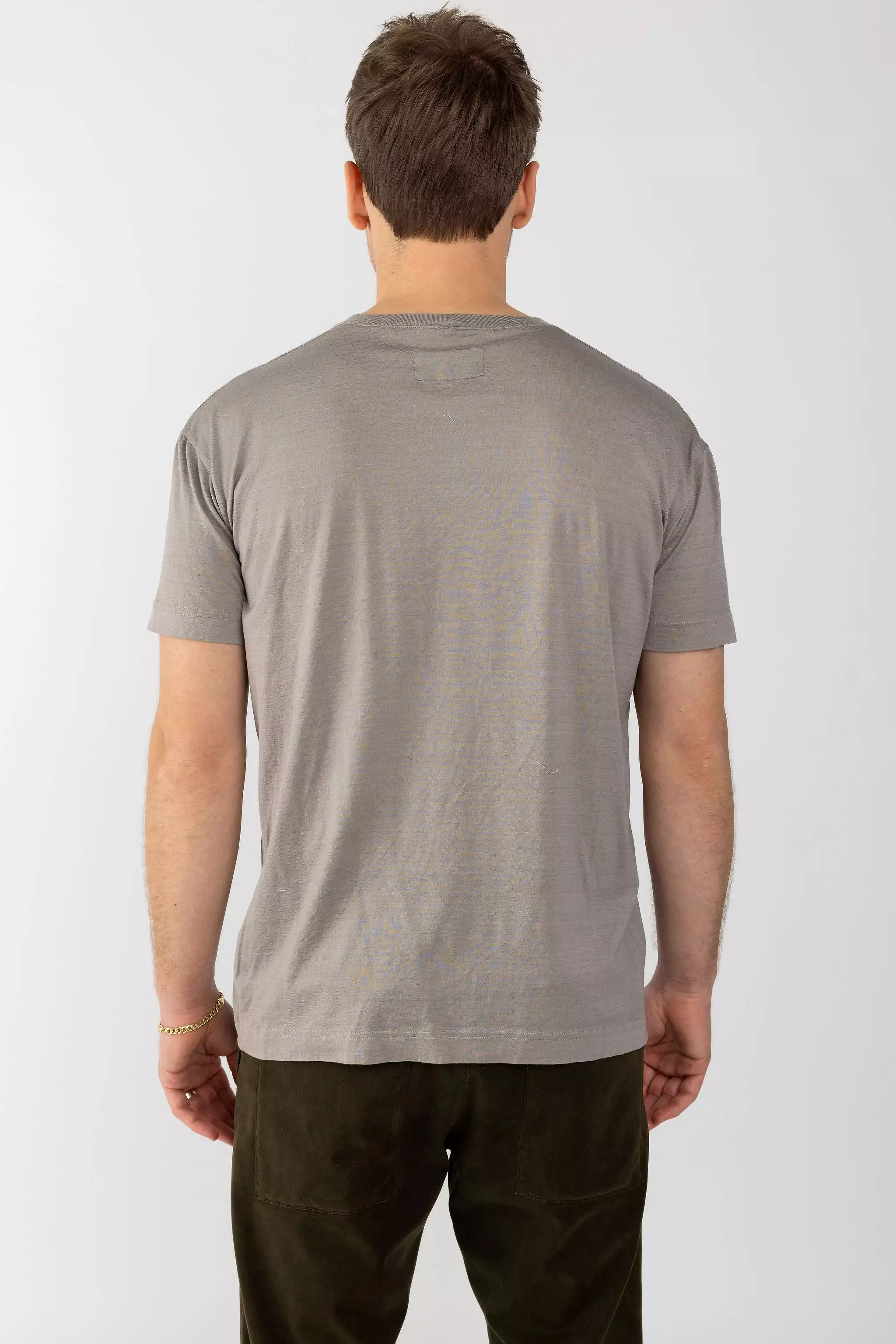 Cotton T-Shirt | Greige Color