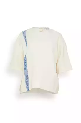 Cream Boxy T-Shirt