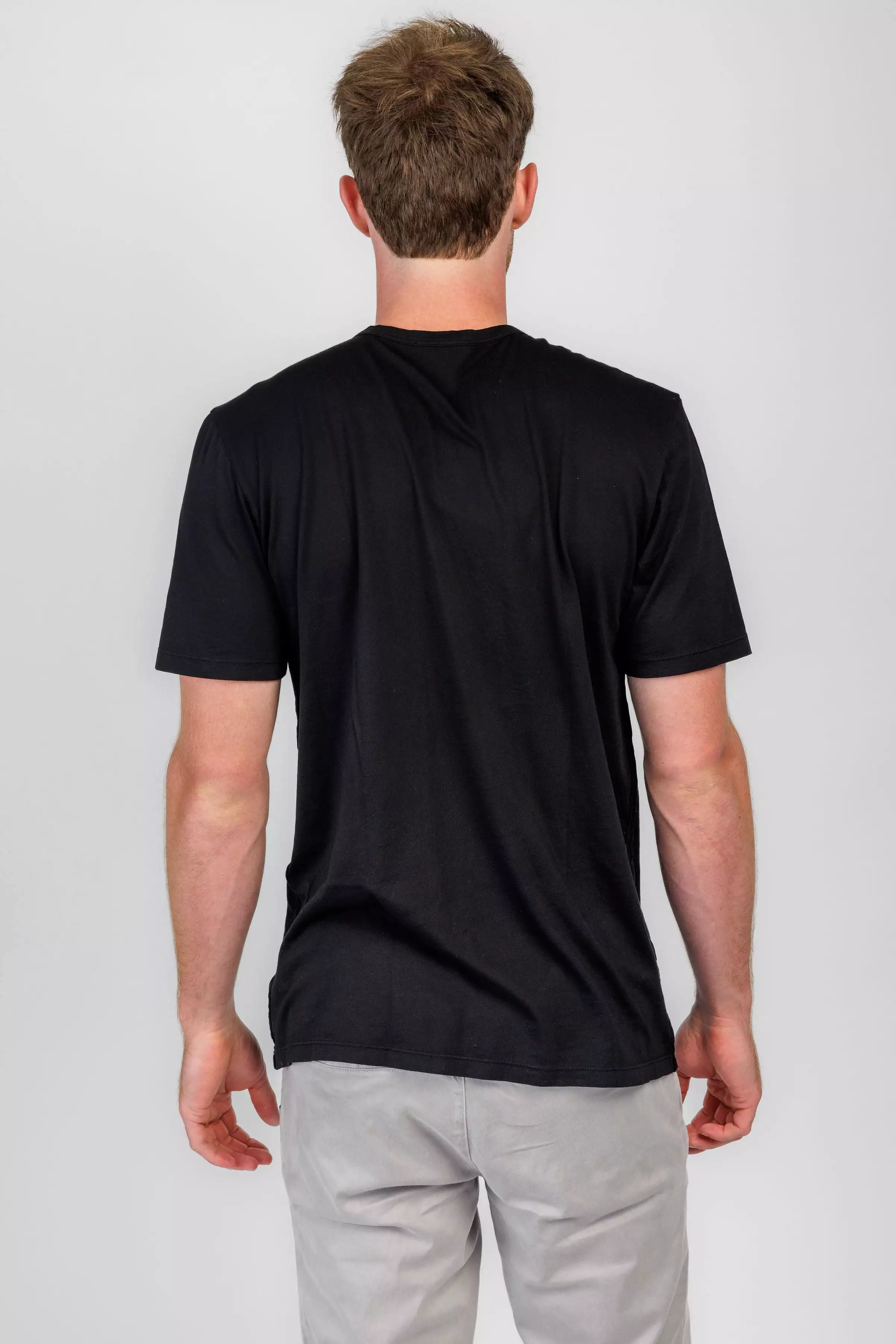 Crewneck T-Shirt Jet Black