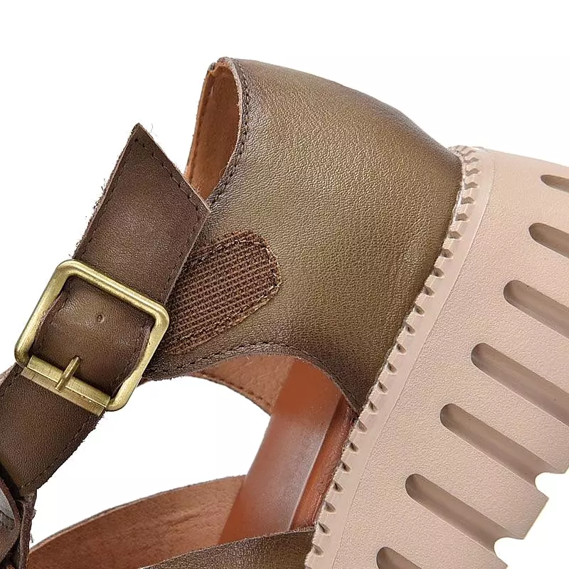 Crisscross Wedge Sandals for Women